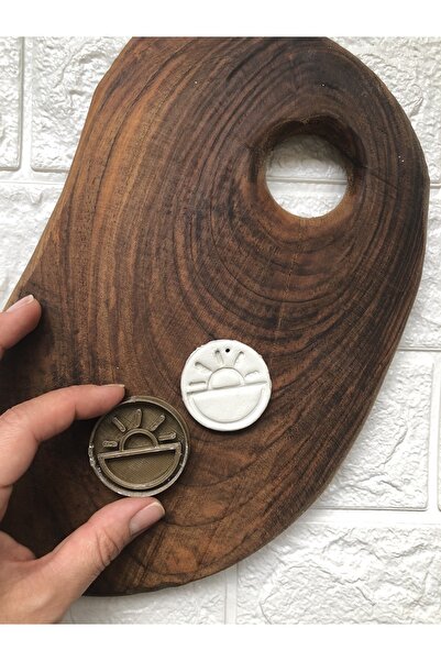 Volala Art Sun Patterned Round Form Polymerclay Mold