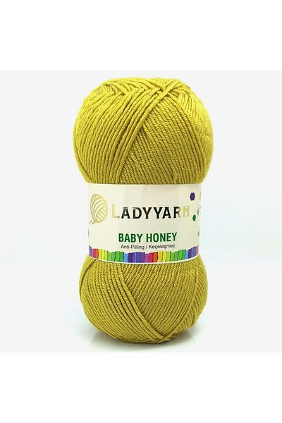 Lady Yarn خيط تنظيف الأطفال المضاد للوبر بالعسل