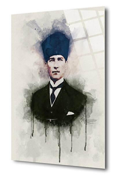Sio Glass Atatürk Cam Tablo