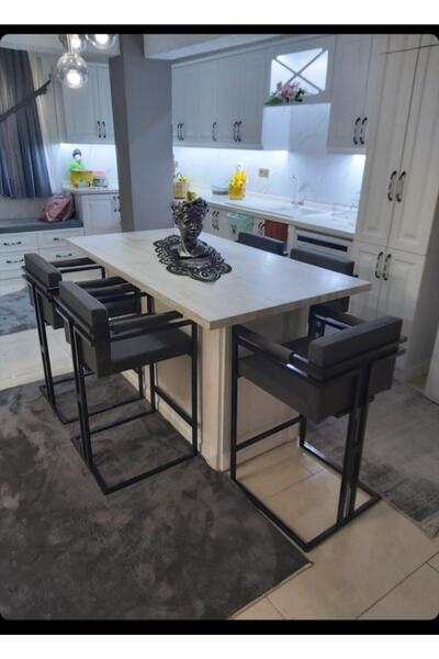 turgutsan mobilya Bar Sandalyesi Mina Modeli 65 Cm Oturum Yükseklik Ücret 1 A...