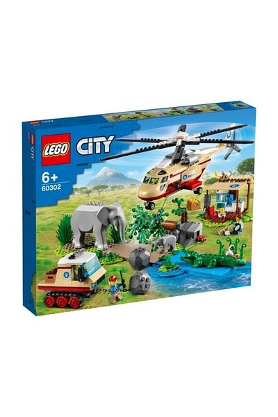 LEGO 60302 Lego® City, Wild Animal Rescue Operation / 525 Pieces / Age +6 Lego & Building Toys