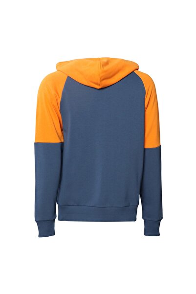 hummel Kapüşon Yaka Mavi Erkek Sweatshırt 921506-7954 Hmljoff Hoodıe M