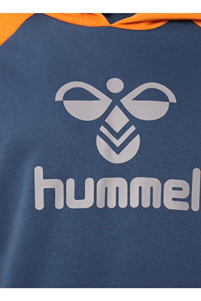 hummel Kapüşon Yaka Mavi Erkek Sweatshırt 921506-7954 Hmljoff Hoodıe M