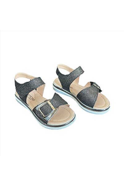 Sanbe 503 T 1307 31-36 Kız Çocuk Sandalet Platin