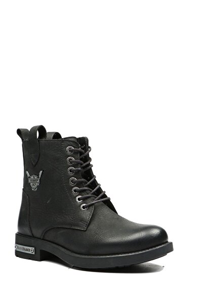 Hammer Jack M15200 Ανδρικές καθημερινές μπότες Nubuck Μαύρες