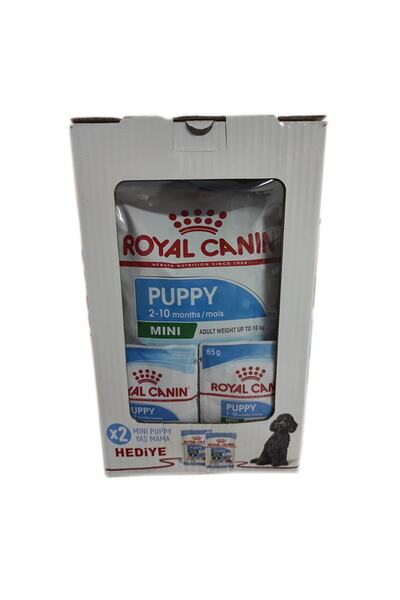 Royal Canin Mini Puppy Yavru Köpek Maması 2 Kg+2 Adet Puppy Yaş Mama