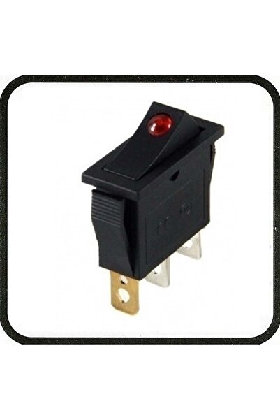 Genel Markalar Ic-113a Dar Nokta Işıklı Anahtar On-off Kcd3-101en