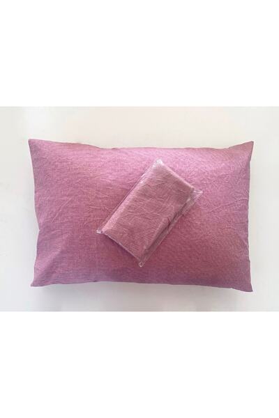 ELFHOME مجموعة غطاء وسادة من الفلانيل مكونة من قطعتين