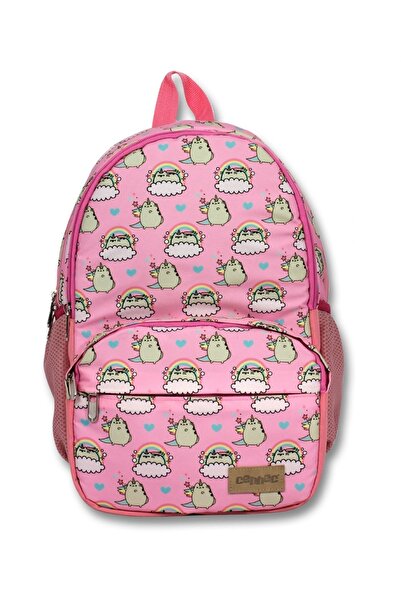 Cennec Pink Girl's Primary School and Daily Backpack - Four Compartments