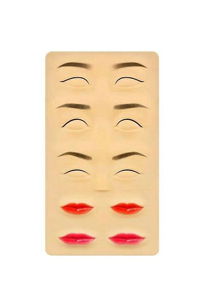 Bmx Permanent Makeup Micropigmentation Work 3d Lip&eyeliner&eyebrow Latex 1 Piece