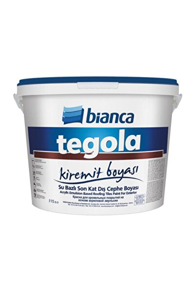Bianca Tegola Kiremit Boyası Yeşil 15 Lt