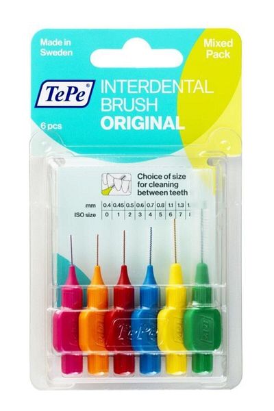 TePe Interface Brush Blıster 6-Piece Orj Set