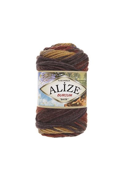 Alize 5 τεμάχια Burcum Batik Πλεκτό χειροποίητο νήμα Χειροποίητο νήμα Κωδικός χρώματος 3379