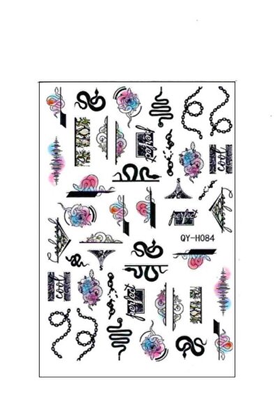 Mecit Tuhafiye Tırnak Siticker Dövme