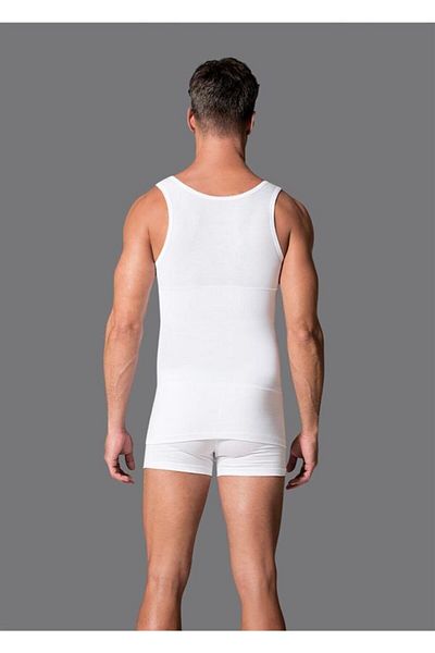 Muraty Corset alb pentru bărbați Atlet 3 piese
