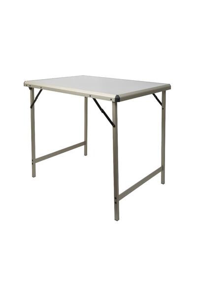 CAMPOUT Nurgaz Büyük Mdf Masa +4 Mogan Sandalye Seti