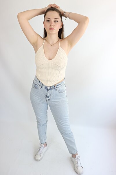 May butik Boyundan Bağcıklı Atlet