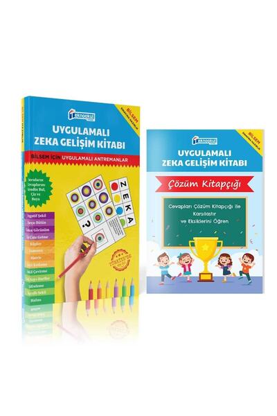 Teknookul Yayınları Bilsem Sınavı Hazırlık 1. Sınıf Uygulamalı Zeka Gelişim Kitabı