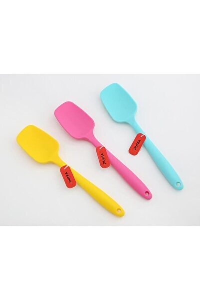 Duffa ملعقة مع ملعقة سيليكون، ملعقة مقاومة للحرارة (مفردة)