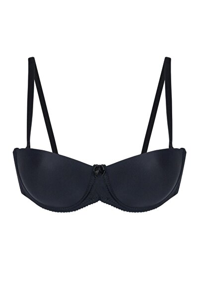 NBB Sutien negru fără bretele fără sprijin