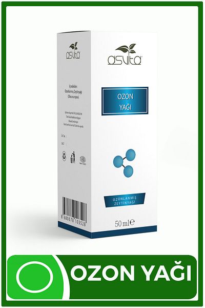 ASVİTA 50 ml Ozone Oil - Glass Bottle Bottle