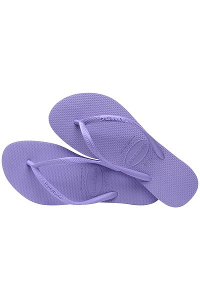 Havaianas Slim Purple Paisley Purple Women&#39;s Slippers