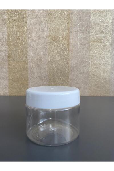 UGEE 100 ml Şeffaf Sert Plastik Krem Kutusu 10 Adet