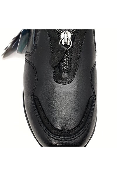 Forelli Teta-g Anatomik Kemik Çıkıntısına Uygun Deri Siyah Ayakkabı 30707