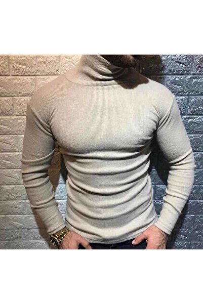 Ouver Men's Gray Full Fisherman Knitwear