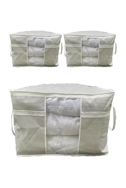 indirimhareketi 3 قطع لحاف وسادة نافذة مقاس 75 × 40 × 40 سم