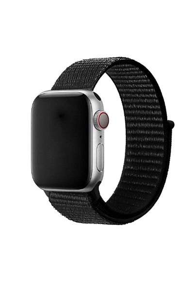 BCNCASE حبل فيلكرو رمادي لساعة Apple Watch Series 6 42mm-44mm-series7 45mm الذكية