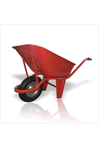 M3DECORİUM Profesyonel Şişme Teker 100l Eksiz Sızdırmaz Kırmızı Inşaat Bahçe ...