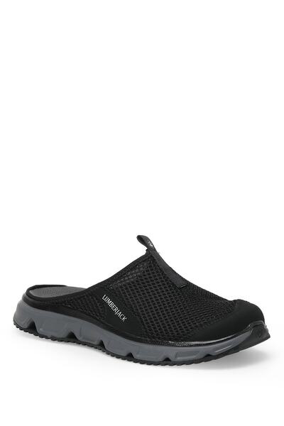 lumberjack Μαύρες ανδρικές παντόφλες Castello 2fx