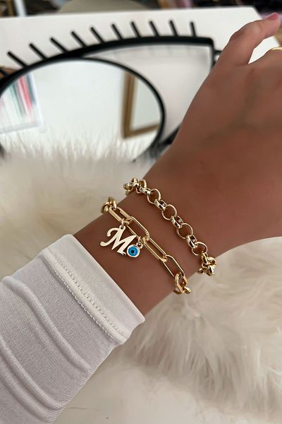 Trendy Butik 34 سوار سلسلة الأكسجين