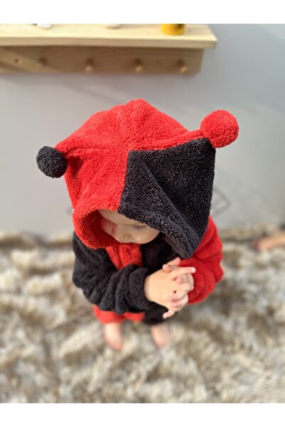 Minizade Welsoft Plush Unisex Zippered Winter Pompom Clown Baby Sleeping Bag