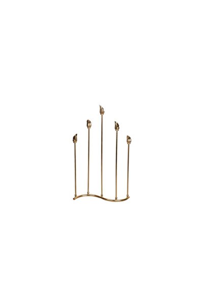 Lucky Art Bakır 5 Lı S Mumluk 40x12x70 Cm