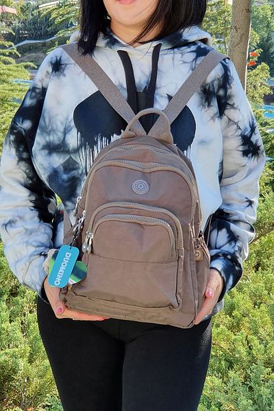 NEMO GROUP Σακίδιο πλάτης Unisex Mink Αδιάβροχο Σακίδιο πλάτης μεσαίου μεγέθους 12 ιντσών καθημερινής χρήσης με θήκη για tablet