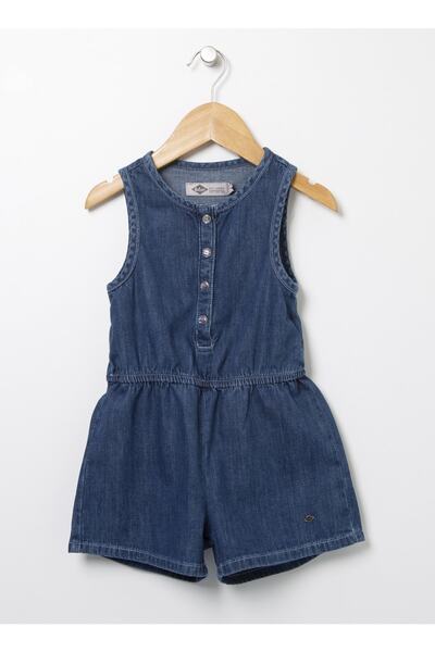 Lee Cooper جمبسوت بناتي أزرق عادي منقوش 222 Lcg144003 أليكسيس الدينيم