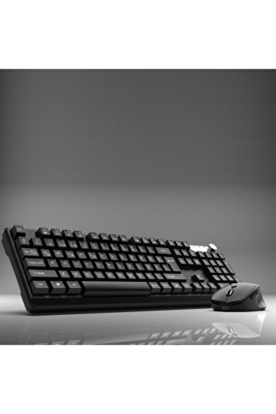 Inca Iws-549u Rechargeable Silent Type-c Wireless Multimedia Klavye & Mouse Set