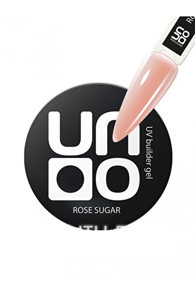 unogel Rose Sugar Uv Gel Protez Tırnak Jeli 15 Ml