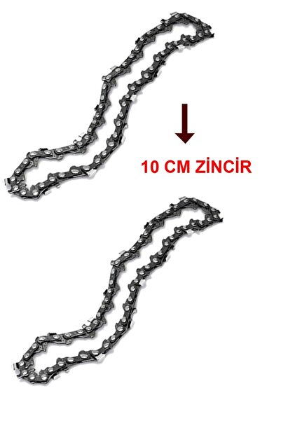 Genel Markalar Mini Akülü Dal Budama Testere Uygun Yedek Zinciri 10 Cm