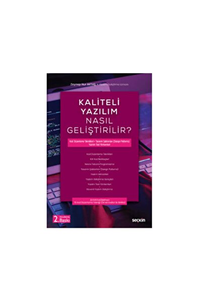 Seçkin Yayıncılık Kaliteli Yazılım Nasıl Geliştirilir? 2.b.-kod Düzenleme - T...