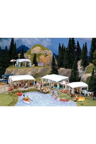 Faller 1:87 Ho Camping Caravan Set Model -130503