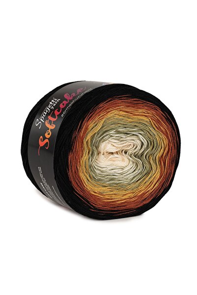 Spagettiyarn Doğal Renkler Soft Cake
