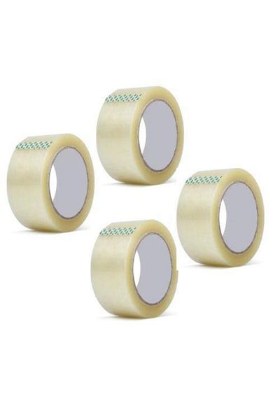 Yılca Acrylic Transparent 45x80 Meters 4-Piece First Class Duct Tape