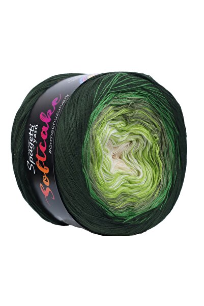 Spagettiyarn Yeşil Bahçe Soft Cake