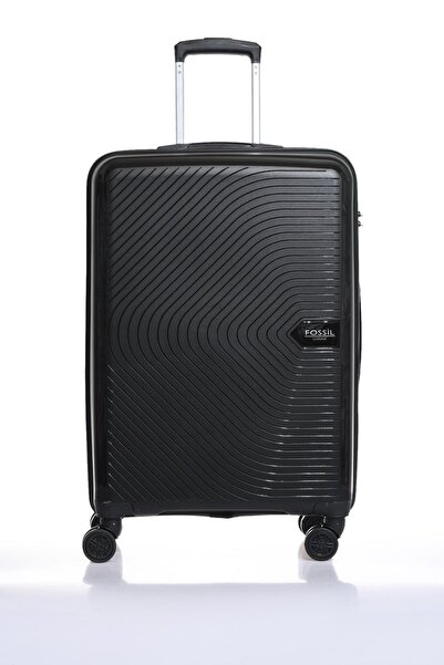 Fossil Fsvlzypp1138-m Siyah Unisex Orta Boy Bavul
