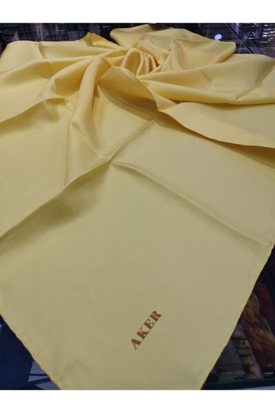 Aker Düz Twil Ipek Eşarp