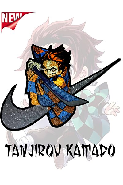 Demon Slayer Tanjiro Ütüyle Yapışan Patch