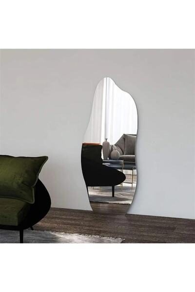 FNC CONCEPT Asimetrik Dekoratif Boy Aynası (65x160 Cm)